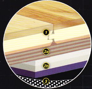 嘉寶實木復(fù)合運動地板