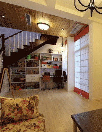 仿木紋PVC地板，地下室地板